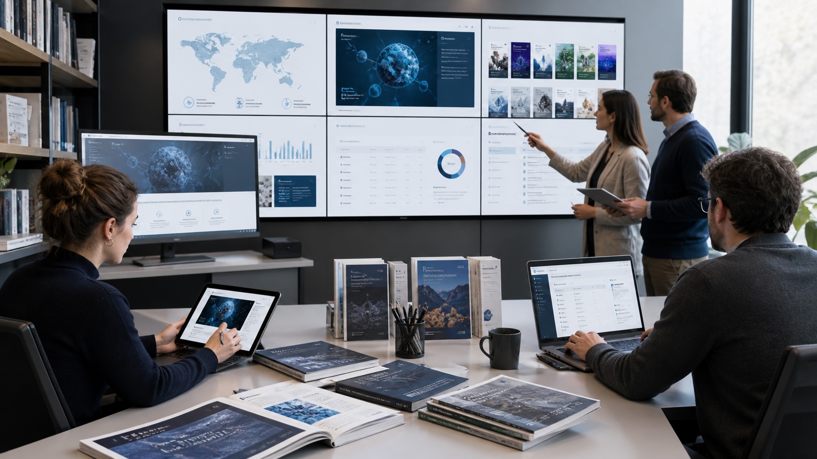 Output editoriali e disseminazione MediaGEO
